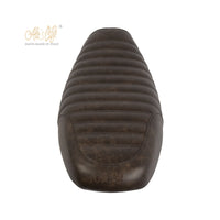 The Sella Slim Short leather seat for the Triumph Liquid Cooled Twins